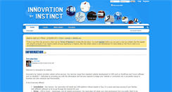 Desktop Screenshot of innovationbyinstinct.com
